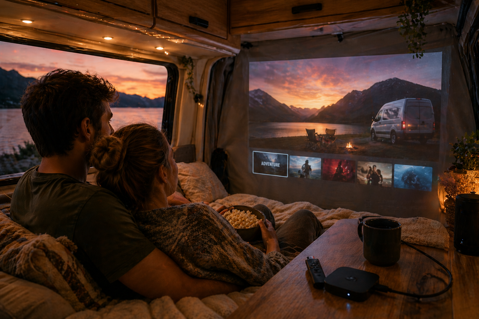 Cómo tener TV fácil (y barato) en tu camper o autocaravana